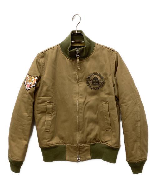 IRON HEART（アイアンハート）IRON HEART (アイアンハート) MA-1ジャケット ブラウン サイズ:Sの古着・服飾アイテム