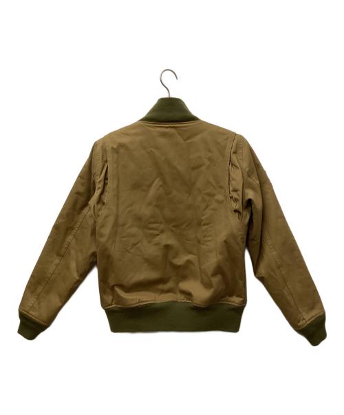 IRON HEART（アイアンハート）IRON HEART (アイアンハート) MA-1ジャケット ブラウン サイズ:Sの古着・服飾アイテム