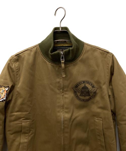 IRON HEART（アイアンハート）IRON HEART (アイアンハート) MA-1ジャケット ブラウン サイズ:Sの古着・服飾アイテム