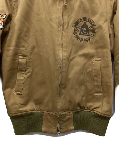 IRON HEART（アイアンハート）IRON HEART (アイアンハート) MA-1ジャケット ブラウン サイズ:Sの古着・服飾アイテム