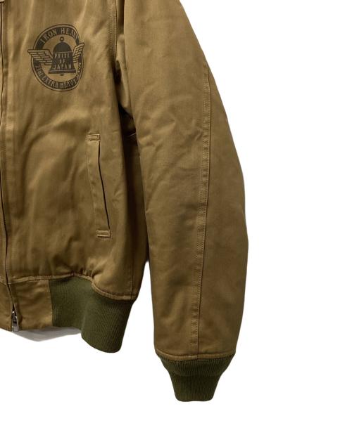 IRON HEART（アイアンハート）IRON HEART (アイアンハート) MA-1ジャケット ブラウン サイズ:Sの古着・服飾アイテム