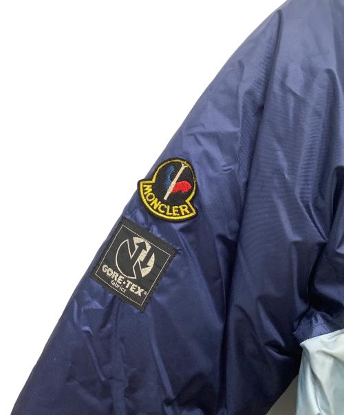 MONCLER（モンクレール）MONCLER (モンクレール) ダウンジャケット ブルー サイズ:表記なしの古着・服飾アイテム