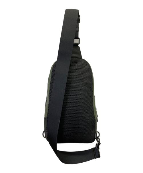 COACH（コーチ）COACH (コーチ) ボディーバッグ グリーン×ブラックの古着・服飾アイテム