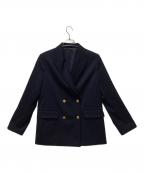 Spick and Spanスピック＆スパン）の古着「ダブルジャケット」｜ネイビー