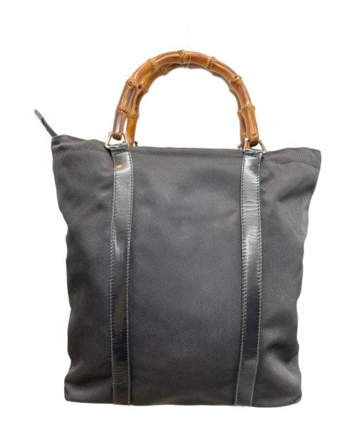 GUCCI（グッチ）GUCCI (グッチ) ハンドバッグ ブラックの古着・服飾アイテム