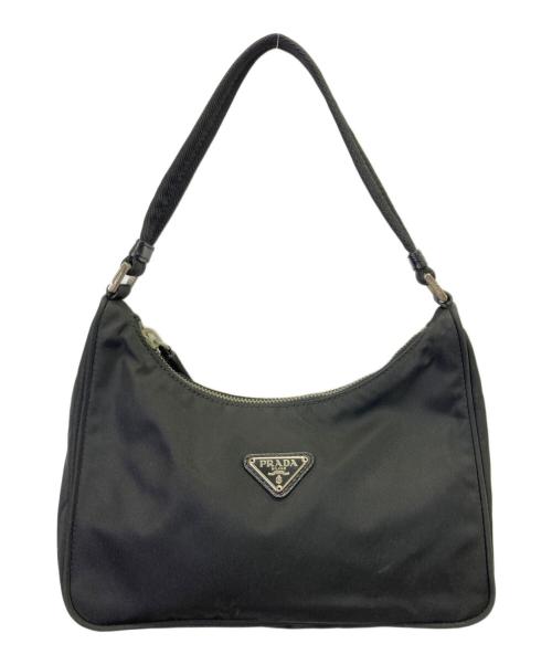 PRADA（プラダ）PRADA (プラダ) ハンドポーチ ブラックの古着・服飾アイテム