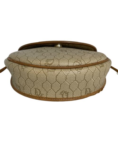 Christian Dior（クリスチャン ディオール）Christian Dior (クリスチャン ディオール) ショルダーバッグ グレー×ブラウンの古着・服飾アイテム