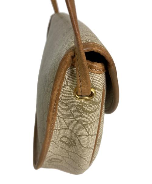 Christian Dior（クリスチャン ディオール）Christian Dior (クリスチャン ディオール) ショルダーバッグ グレー×ブラウンの古着・服飾アイテム