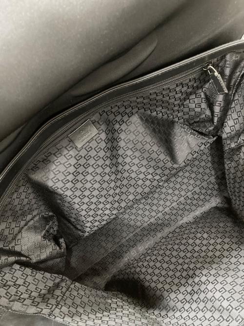 GUCCI（グッチ）GUCCI (グッチ) ビジネスバッグ ブラックの古着・服飾アイテム