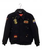 KITH×MARVELキス×マーベル）の古着「Universe Varsity Jacket」｜ブラック