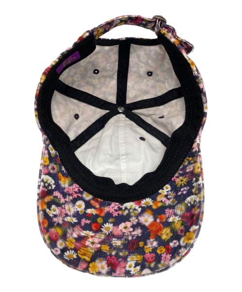 SUPREME（シュプリーム）SUPREME (シュプリーム) キャップ ネイビー×ピンクの古着・服飾アイテム