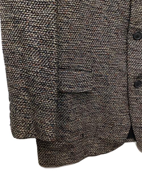 ISSEY MIYAKE（イッセイミヤケ）ISSEY MIYAKE (イッセイミヤケ) ノーカラージャケット グレー サイズ:Mの古着・服飾アイテム