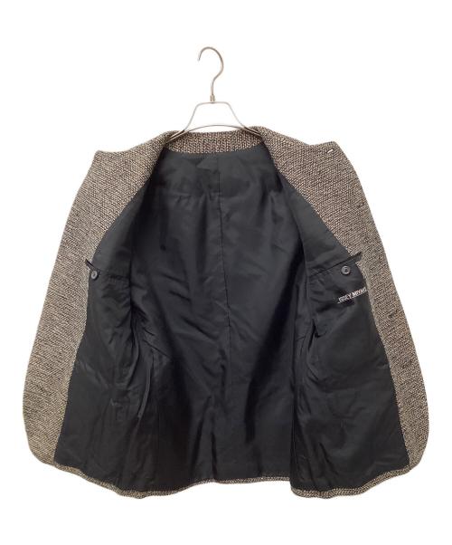 ISSEY MIYAKE（イッセイミヤケ）ISSEY MIYAKE (イッセイミヤケ) ノーカラージャケット グレー サイズ:Mの古着・服飾アイテム