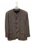 ISSEY MIYAKE（イッセイミヤケ）の古着「ノーカラージャケット」｜グレー