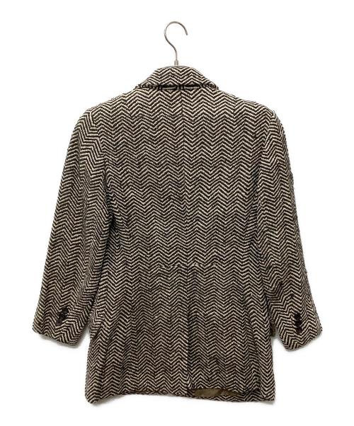 DRIES VAN NOTEN（ドリスヴァンノッテン）DRIES VAN NOTEN (ドリスヴァンノッテン) シルクジャケット グレー サイズ:38の古着・服飾アイテム