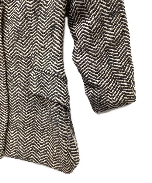 DRIES VAN NOTEN（ドリスヴァンノッテン）DRIES VAN NOTEN (ドリスヴァンノッテン) シルクジャケット グレー サイズ:38の古着・服飾アイテム