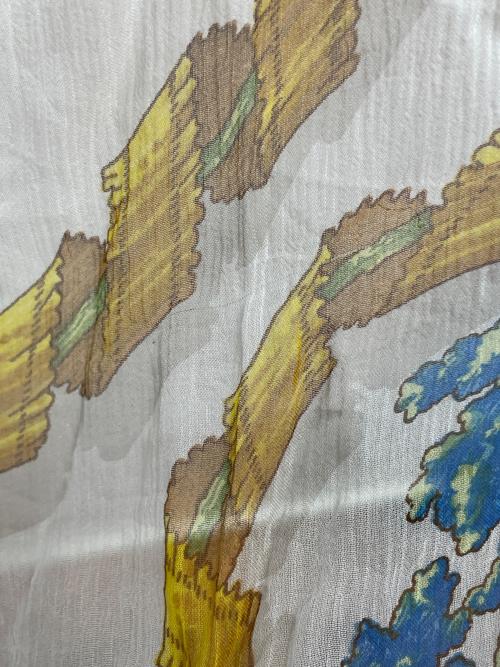 HERMES（エルメス）HERMES (エルメス) スカーフ ブルーの古着・服飾アイテム