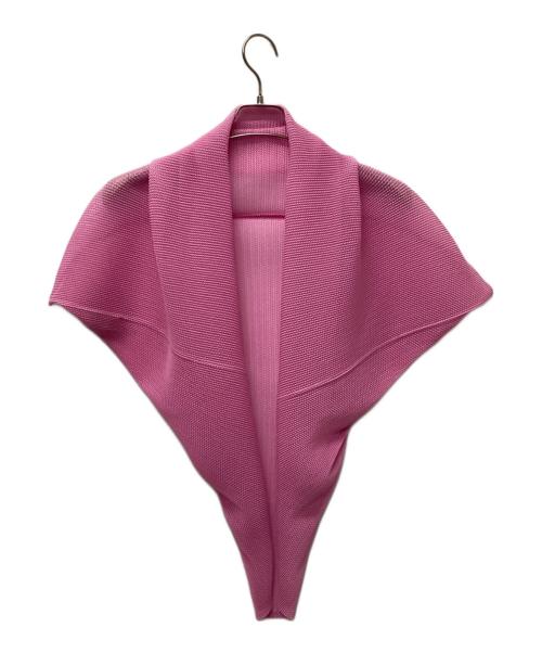 PLEATS PLEASE（プリーツプリーズ）PLEATS PLEASE (プリーツプリーズ) ボレロカーディガン ピンク サイズ:FREEの古着・服飾アイテム