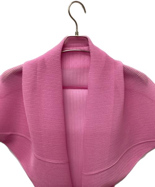 PLEATS PLEASE（プリーツプリーズ）PLEATS PLEASE (プリーツプリーズ) ボレロカーディガン ピンク サイズ:FREEの古着・服飾アイテム