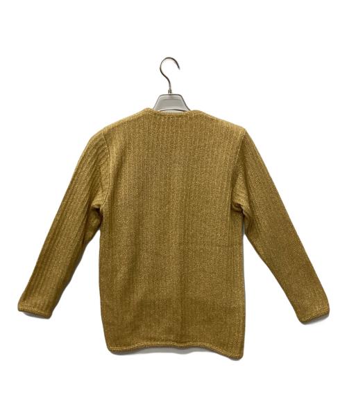 CHANEL（シャネル）CHANEL (シャネル) アンサンブルカーディガン ゴールド サイズ: -の古着・服飾アイテム