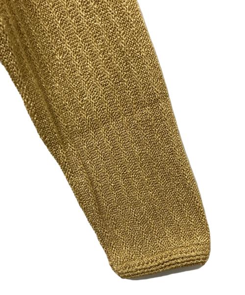 CHANEL（シャネル）CHANEL (シャネル) アンサンブルカーディガン ゴールド サイズ: -の古着・服飾アイテム