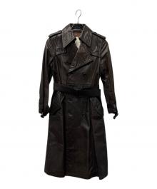 ROPE（ロペ）の古着「レザーコート」｜ブラウン