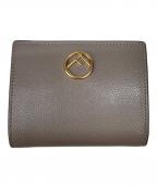 FENDIフェンディ）の古着「2つ折り財布」｜ベージュ