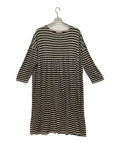 【美品】ICHI/イチアンティークス/ストレッチリネンボーダーワンピース/春夏 中古・古着通販】ICHI Antiquites (イチアンティークス) リネン