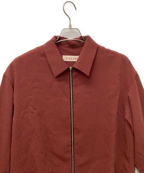 CULLNI（クルニ）CULLNI (クルニ) レイヤードジップシャツ ブラウン サイズ:1の古着・服飾アイテム