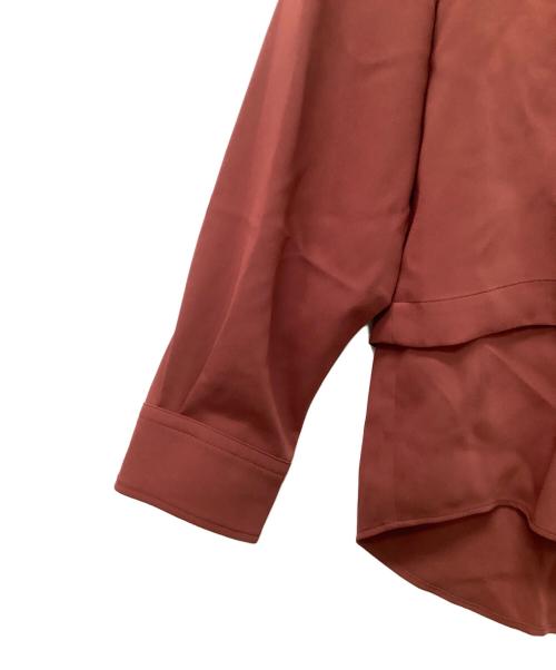 CULLNI（クルニ）CULLNI (クルニ) レイヤードジップシャツ ブラウン サイズ:1の古着・服飾アイテム