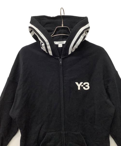 Y-3（ワイスリー）Y-3 (ワイスリー) ジップパーカー ブラック サイズ:Sの古着・服飾アイテム