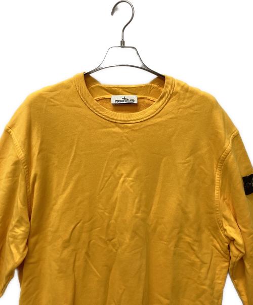 STONE ISLAND（ストーンアイランド）STONE ISLAND (ストーンアイランド) スウェットシャツ イエロー サイズ:XLの古着・服飾アイテム