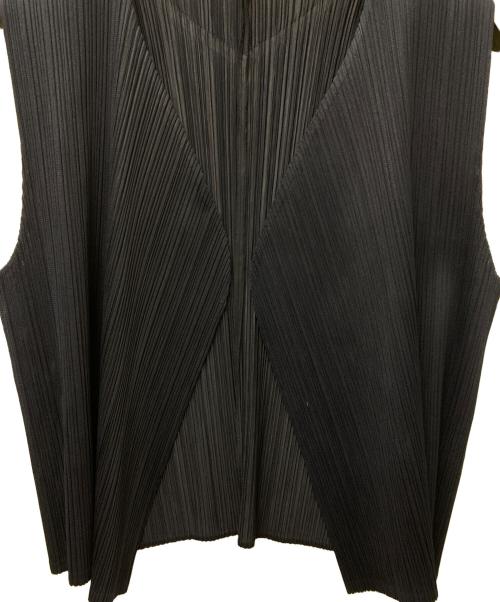 PLEATS PLEASE（プリーツプリーズ）PLEATS PLEASE (プリーツプリーズ) ベスト ネイビー サイズ:3の古着・服飾アイテム