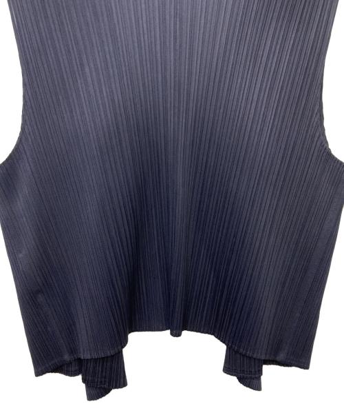 PLEATS PLEASE（プリーツプリーズ）PLEATS PLEASE (プリーツプリーズ) ベスト ネイビー サイズ:3の古着・服飾アイテム