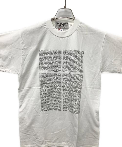 JERZEES（ジャージーズ）JERZEES (ジャージーズ) 布袋寅泰 (ホテイトモヤス) ヴィンテージTシャツ ホワイト サイズ:Mの古着・服飾アイテム