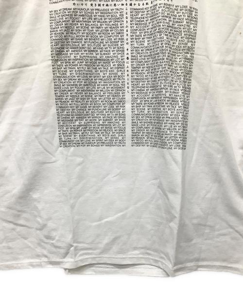 JERZEES（ジャージーズ）JERZEES (ジャージーズ) 布袋寅泰 (ホテイトモヤス) ヴィンテージTシャツ ホワイト サイズ:Mの古着・服飾アイテム