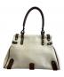 FENDI (フェンディ) ハンドバッグ ベージュ×ブラウン：55000円