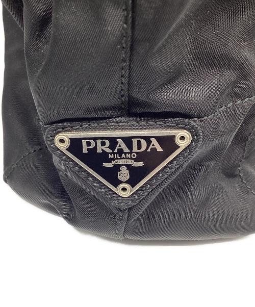 PRADA（プラダ）PRADA (プラダ) ショルダートートバッグ ブラックの古着・服飾アイテム