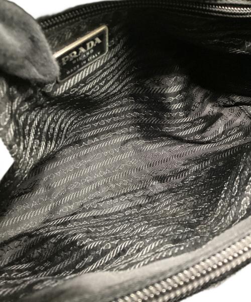 PRADA（プラダ）PRADA (プラダ) ショルダートートバッグ ブラックの古着・服飾アイテム