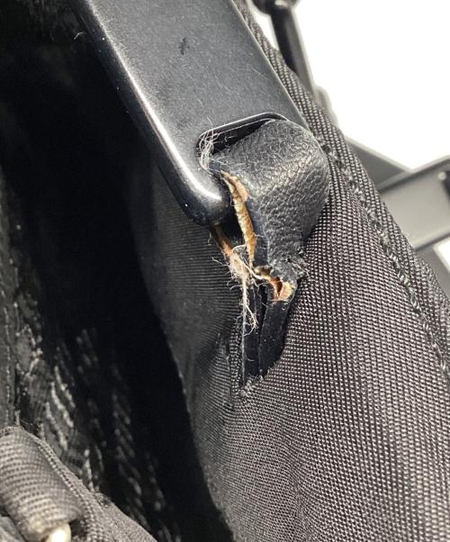 PRADA（プラダ）PRADA (プラダ) ショルダートートバッグ ブラックの古着・服飾アイテム