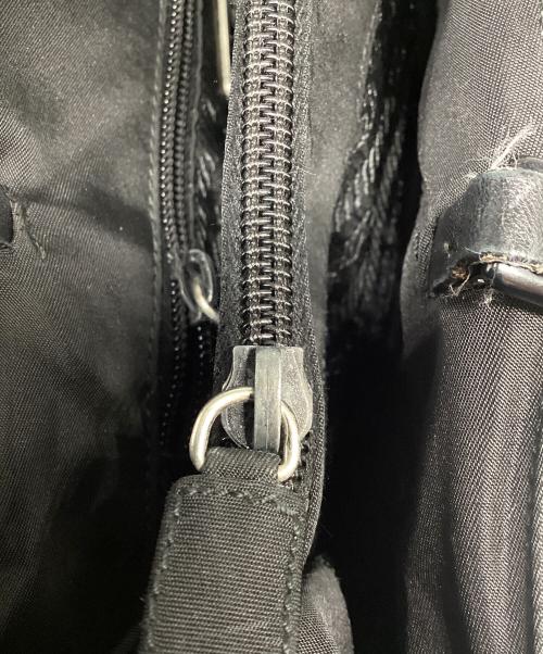 PRADA（プラダ）PRADA (プラダ) ショルダートートバッグ ブラックの古着・服飾アイテム