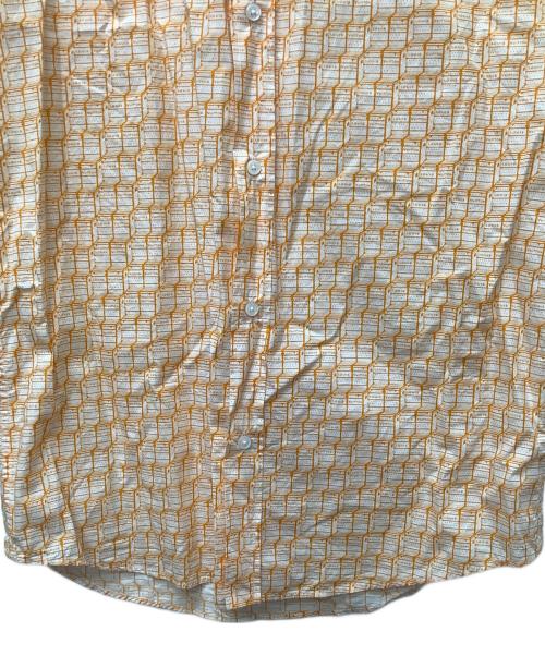 LOUIS VUITTON（ルイ ヴィトン）LOUIS VUITTON (ルイ ヴィトン) 半袖シャツ ホワイト×オレンジ サイズ:XXSの古着・服飾アイテム