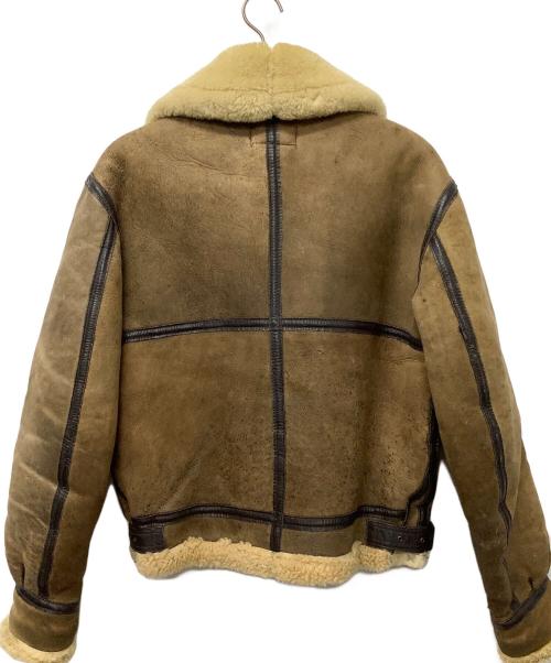 AVIREX（アヴィレックス）AVIREX (アヴィレックス) ヴィンテージムートンジャケット ブラウン サイズ:32の古着・服飾アイテム