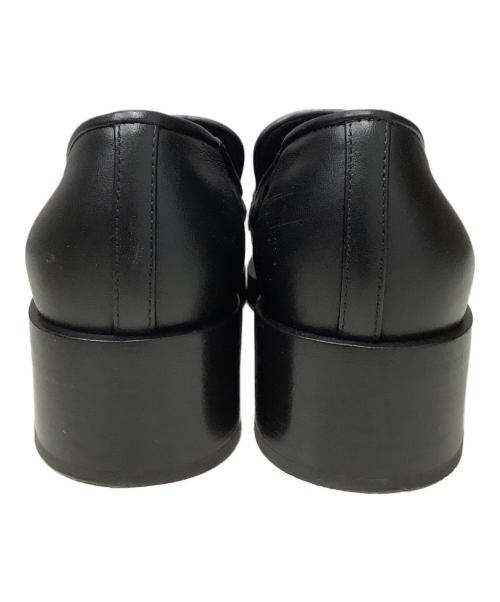 CHANEL（シャネル）CHANEL (シャネル) カーフスキン ローファー ブラック サイズ:37の古着・服飾アイテム