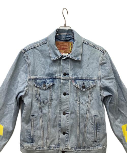 LEVI'S（リーバイス）LEVI'S (リーバイス) ポケモン (ポケモン) デニムジャケット ブルー サイズ:Mの古着・服飾アイテム