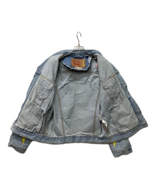 LEVI'S（リーバイス）LEVI'S (リーバイス) ポケモン (ポケモン) デニムジャケット ブルー サイズ:Mの古着・服飾アイテム
