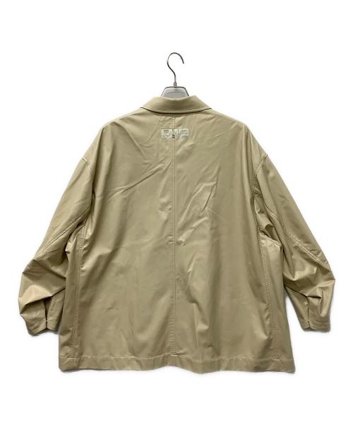 Ameri（アメリ）Ameri (アメリ) N.HOOLYWOOD (エヌ ハリウッド) FAKE LEATHERJACKET ベージュ サイズ:Mの古着・服飾アイテム