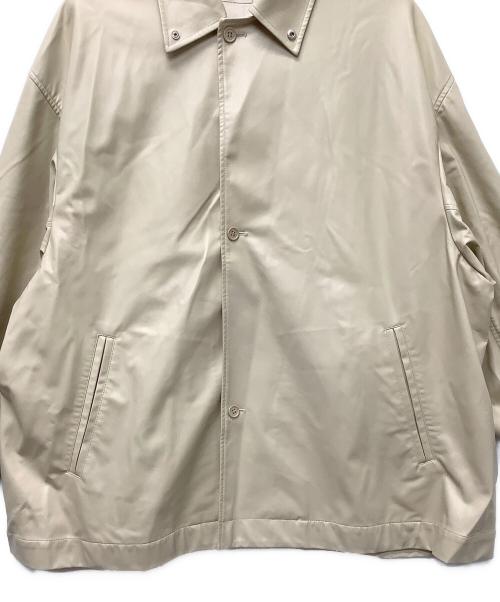 Ameri（アメリ）Ameri (アメリ) N.HOOLYWOOD (エヌ ハリウッド) FAKE LEATHERJACKET ベージュ サイズ:Mの古着・服飾アイテム