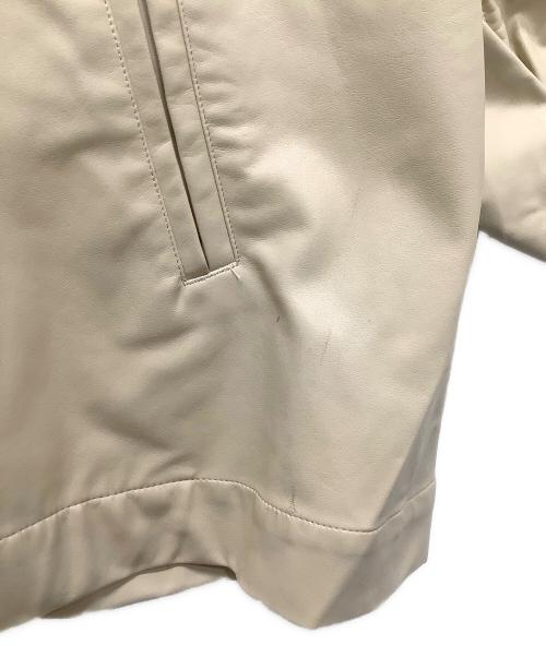 Ameri（アメリ）Ameri (アメリ) N.HOOLYWOOD (エヌ ハリウッド) FAKE LEATHERJACKET ベージュ サイズ:Mの古着・服飾アイテム