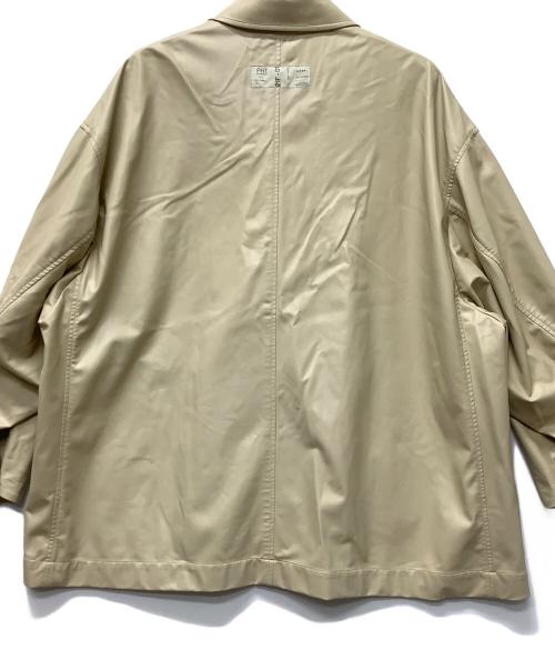 Ameri（アメリ）Ameri (アメリ) N.HOOLYWOOD (エヌ ハリウッド) FAKE LEATHERJACKET ベージュ サイズ:Mの古着・服飾アイテム